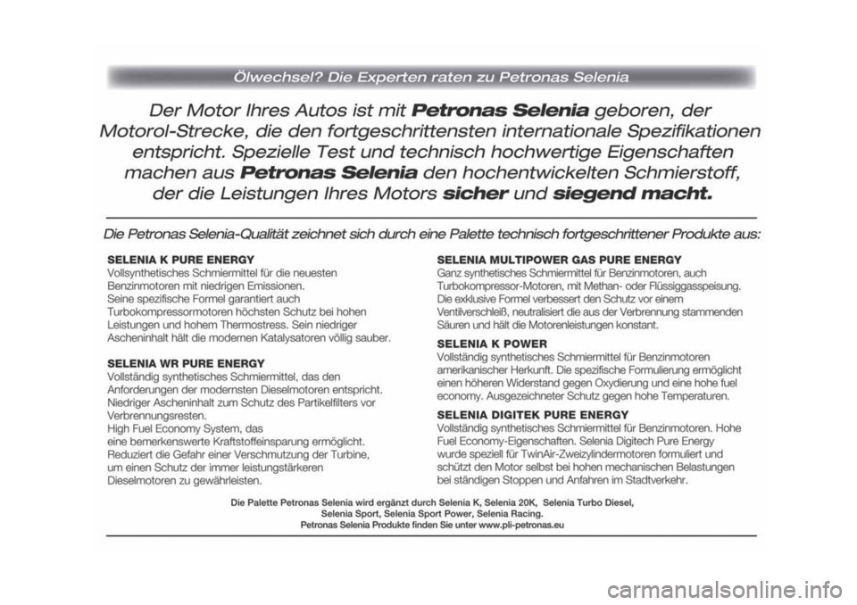 FIAT 500 2018  Betriebsanleitung (in German) 