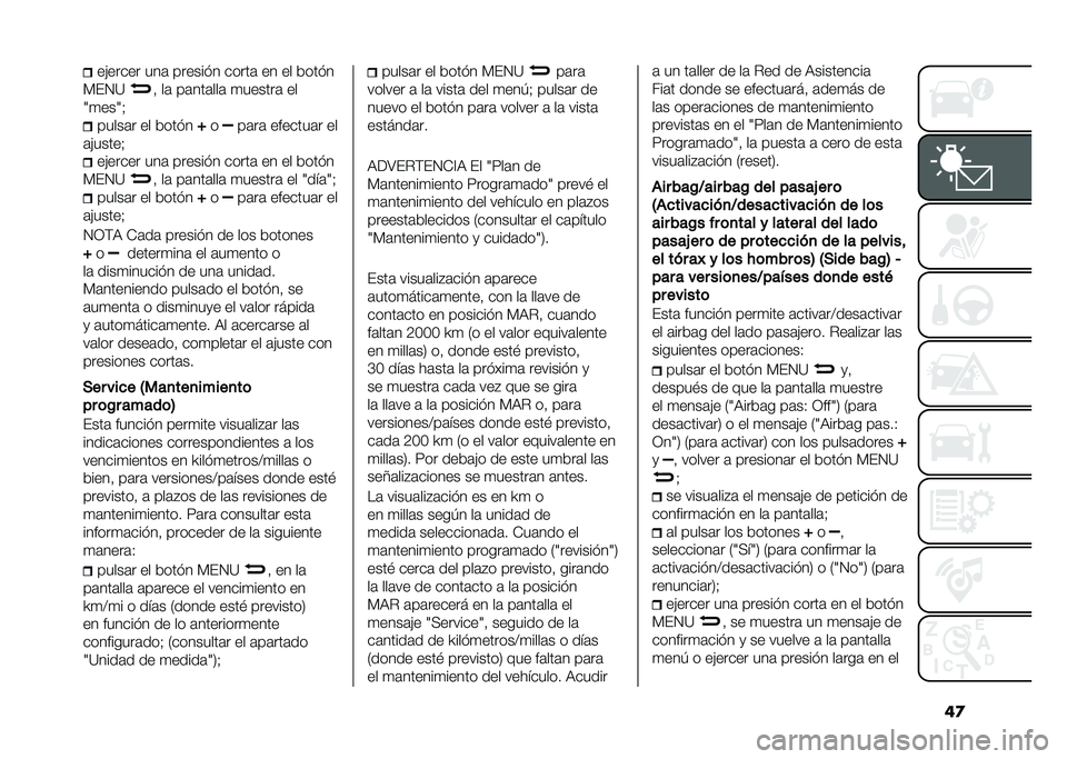 FIAT 500 2021  Manual de Empleo y Cuidado (in Spanish) ��
������� ���	 ������� �����	 �� �� �����
�%��1�= �  ��	 ��	���	���	 �
������	 ��
�9�
���9�: �����	� �� �����
�M�� ��	��	 �������	�
