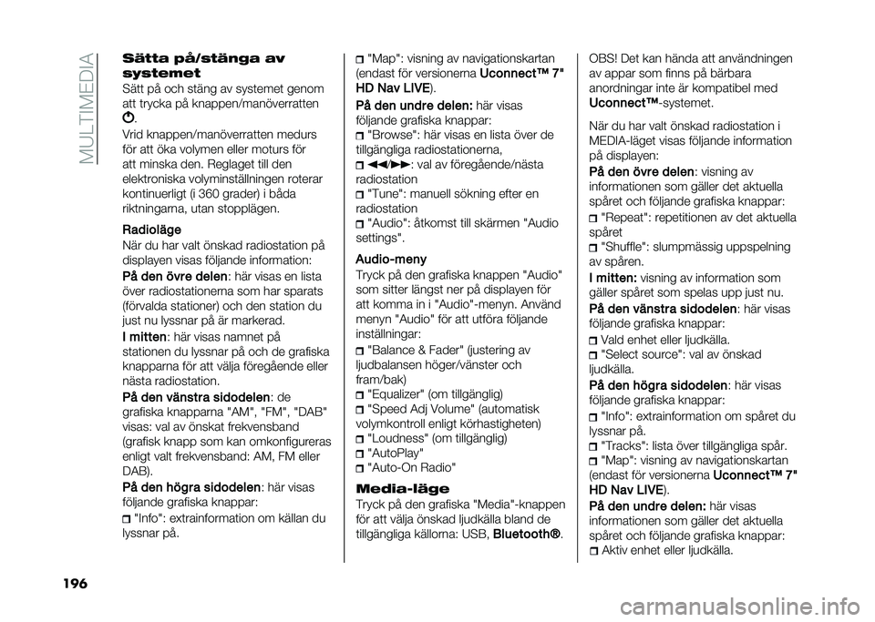 FIAT 500 2021  Drift- och underhållshandbok (in Swedish) ���6�2�%�"��#�9�"�1
���	 �
�!� � �% �:�>��� �!��$�% �%�&
��(�� �+�6�+� 
�!��	�	 �� ��
� ��	��� �� ����	����	 �����
��	�	 �	���
�� �� ��������8������