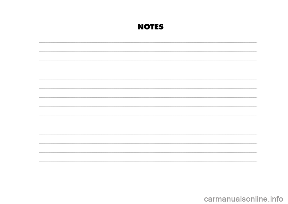 FIAT 500X 2015 2.G Owners Manual NOTE
S 