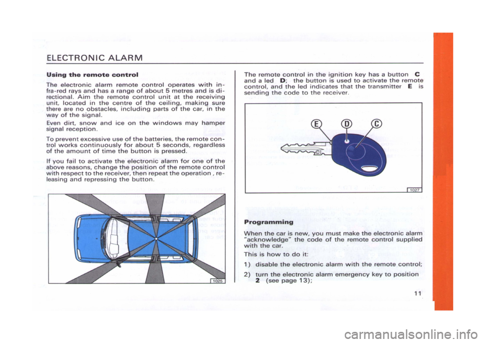 FIAT CINQUECENTO 1995 1.G Owners Manual 