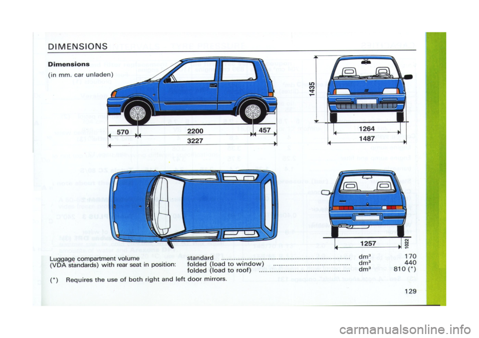 FIAT CINQUECENTO 1995 1.G Owners Manual 