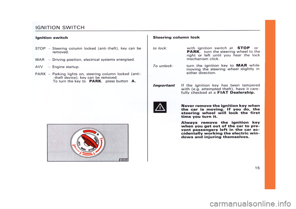 FIAT CINQUECENTO 1995 1.G Owners Manual 