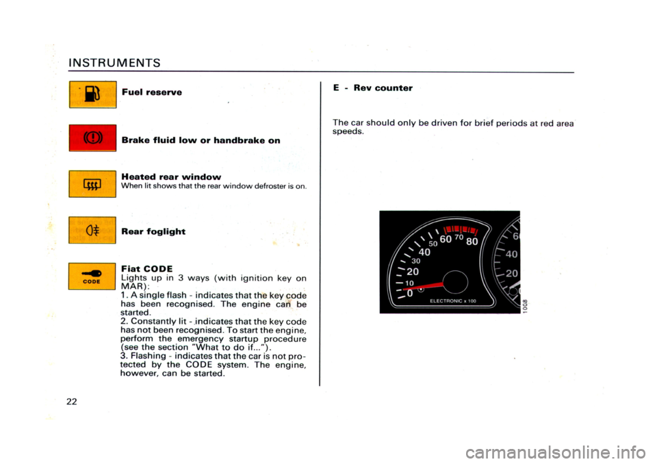 FIAT CINQUECENTO 1995 1.G Owners Manual 