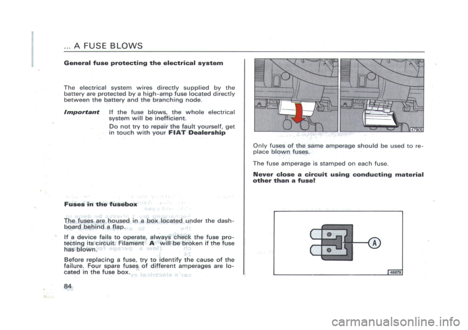 FIAT CINQUECENTO 1995 1.G Owners Manual 