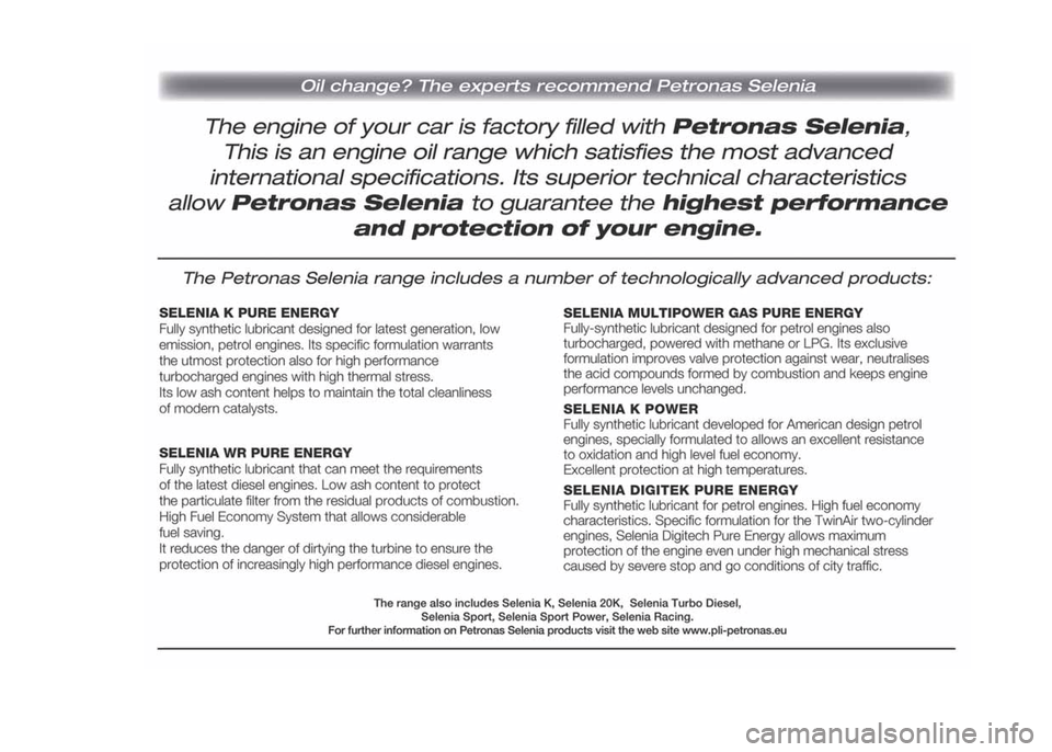 FIAT DOBLO PANORAMA 2016 2.G Owners Manual 