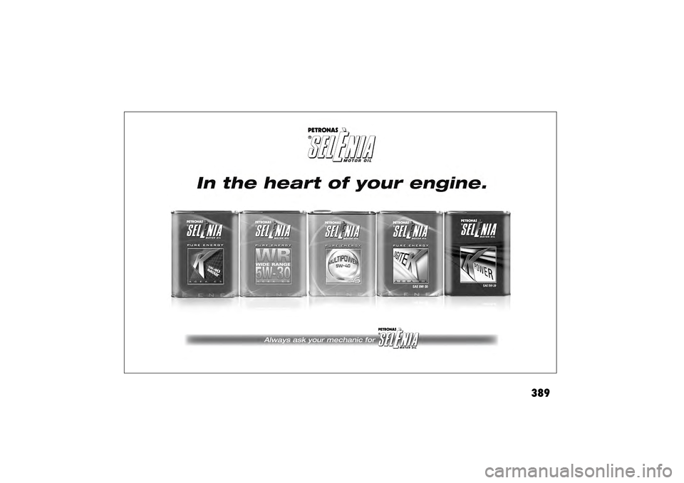 FIAT FREEMONT 2016 1.G Owners Manual 389 