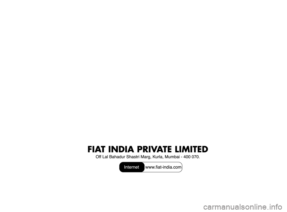 FIAT PALIO 2003 178 / 1.G India Version Owners Manual 144-150   03/03/2003  07:02 PM  Page cop2 