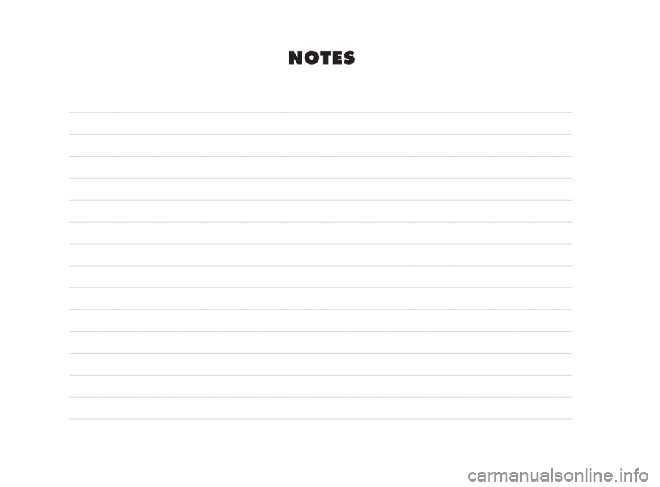 FIAT SEDICI 2007 2.G Owners Manual N N
O O
T T
E E
S S
249-256 Fiat16 New GB  27-11-2007  11:55  Pagina 255 