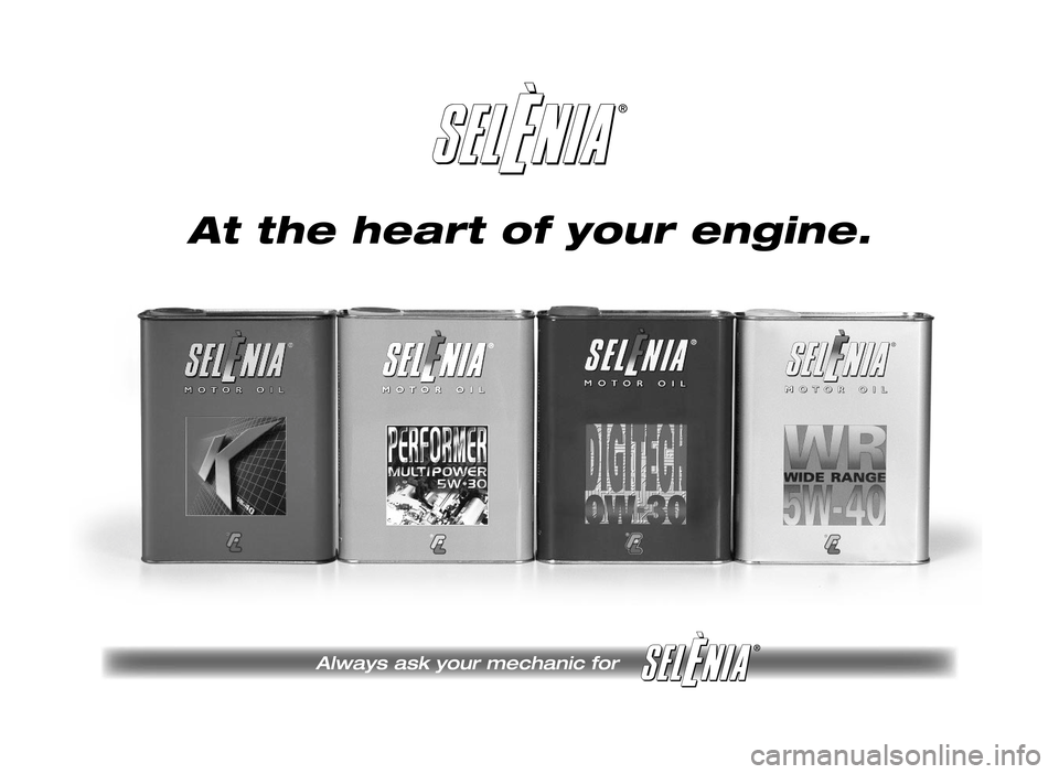 FIAT SEICENTO 2007 1.G Owners Manual 