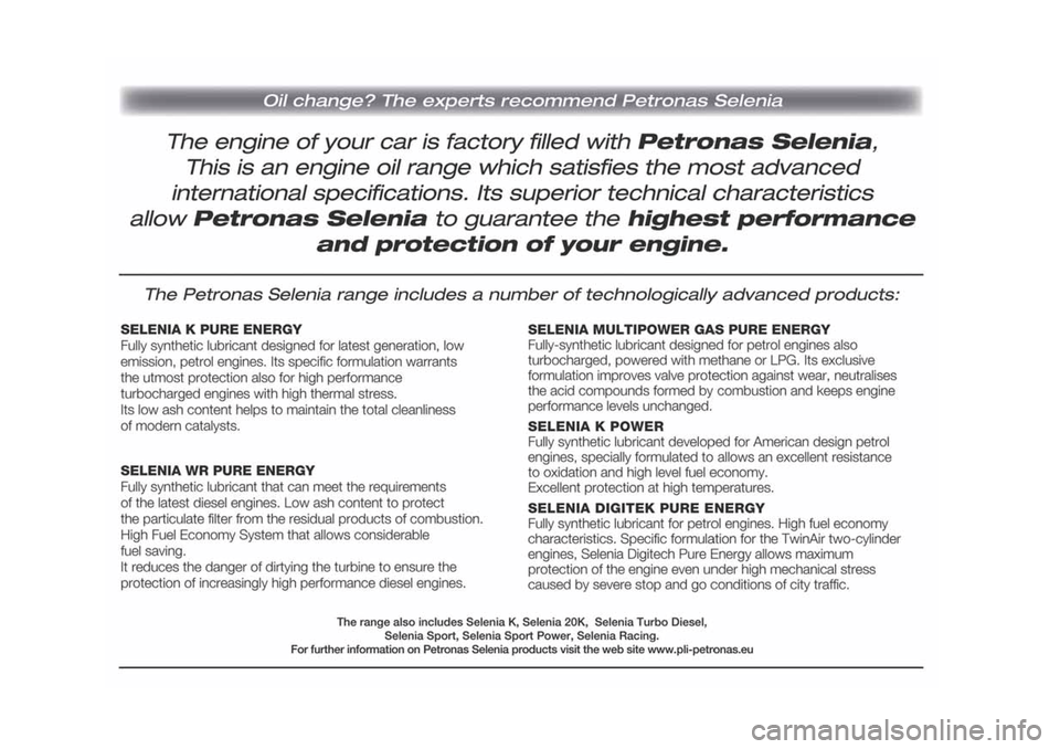 FIAT TIPO 5DOORS STATION WAGON 2016 1.G Owners Manual 