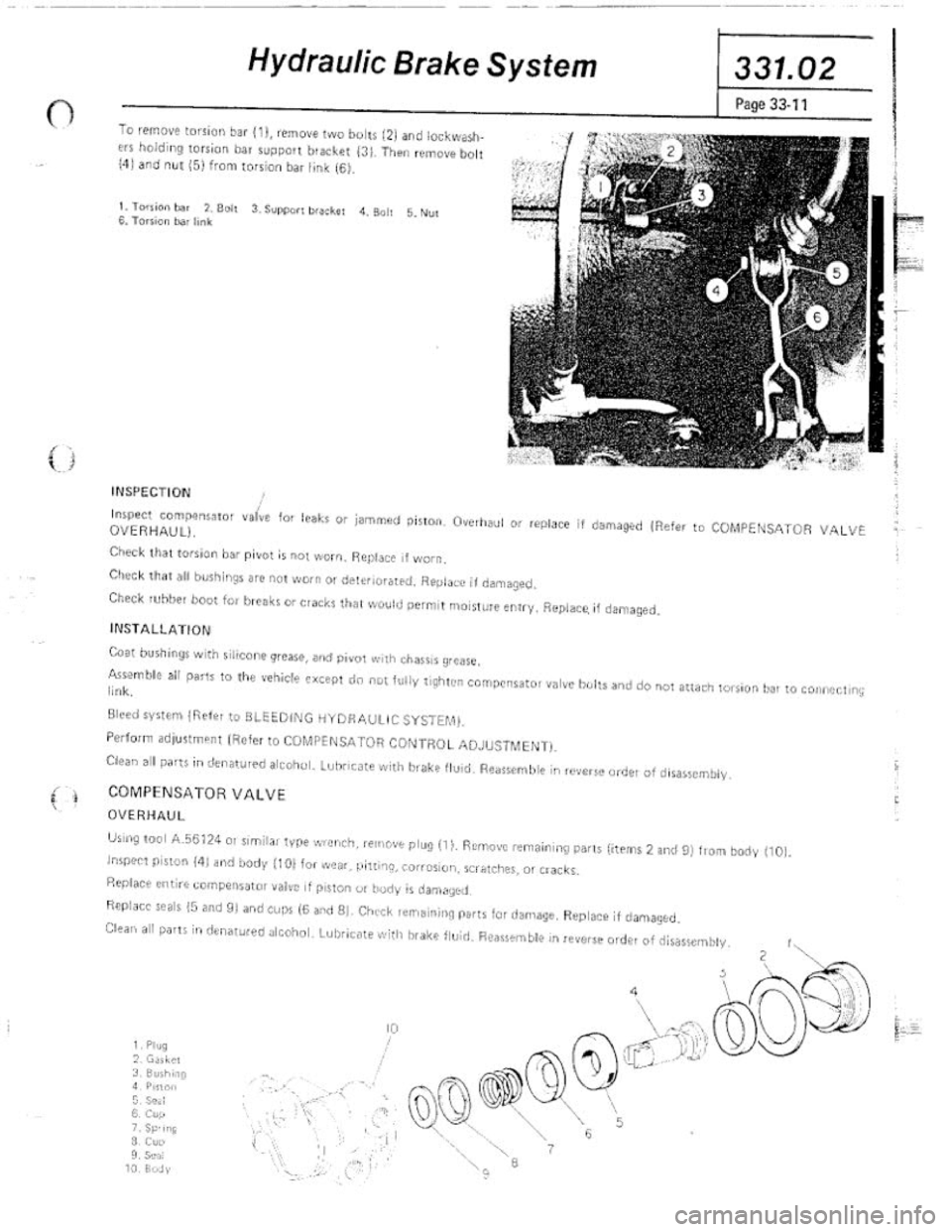 FIAT 124 SPIDER 1975  Service Manual 