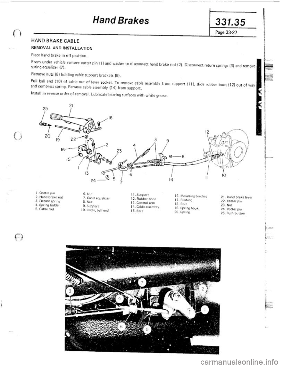 FIAT 124 SPIDER 1975  Service Manual 