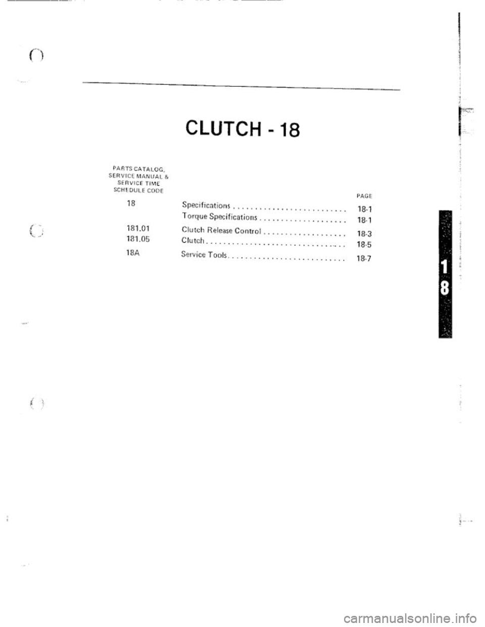 FIAT 124 SPIDER 1975  Service Manual 