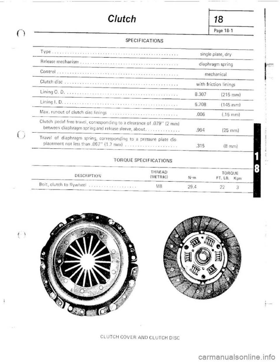 FIAT 124 SPIDER 1975  Service Manual 