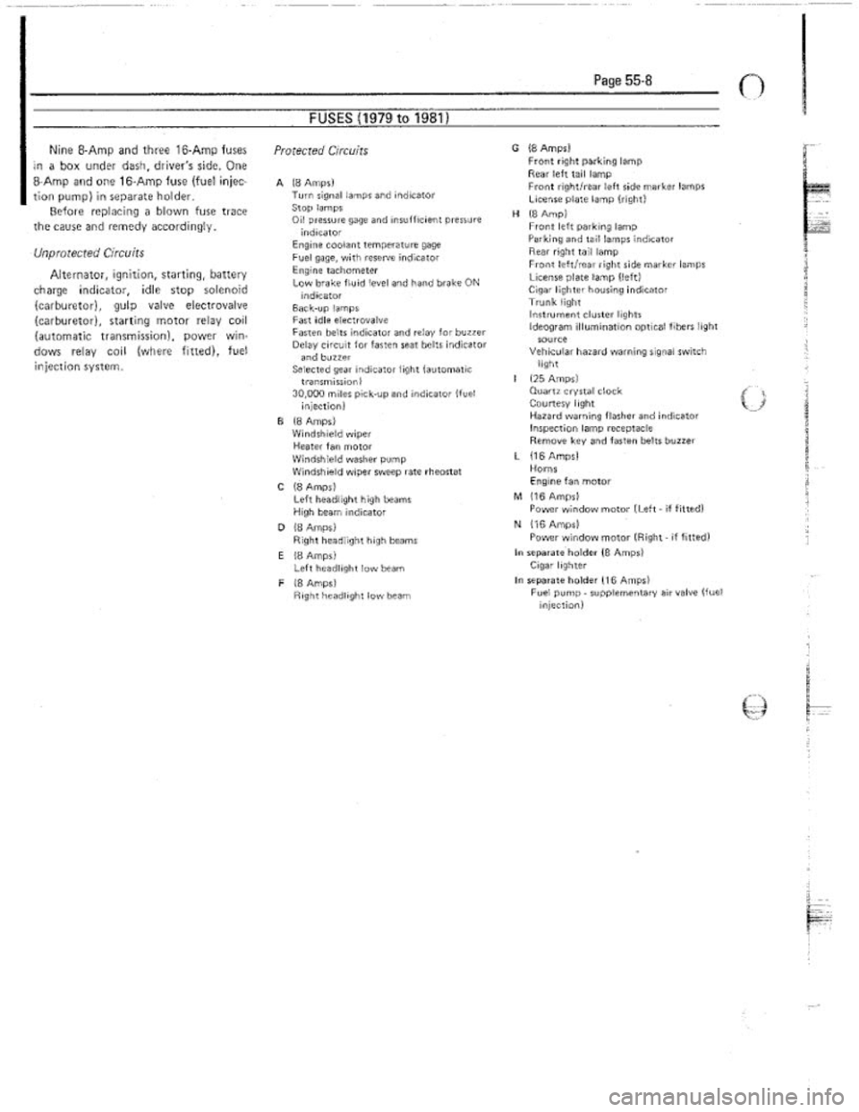 FIAT 124 SPIDER 1975  Service Manual 