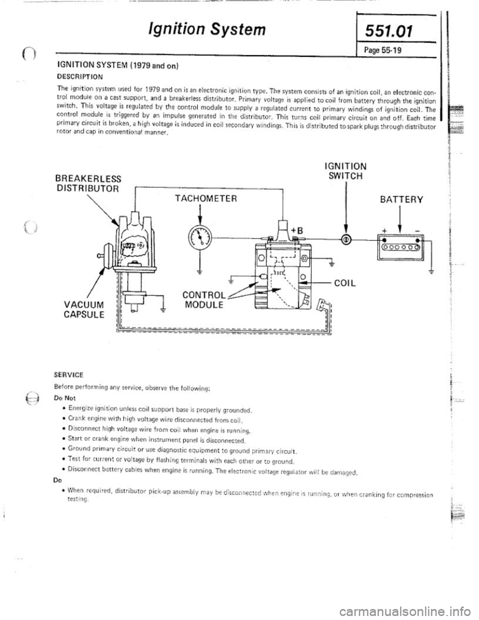 FIAT 124 SPIDER 1975  Service Manual 