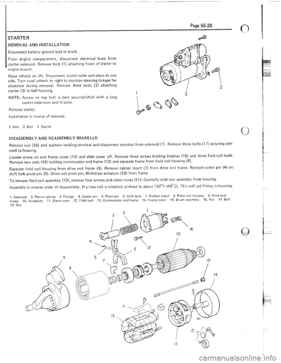 FIAT 124 SPIDER 1975  Service Manual 