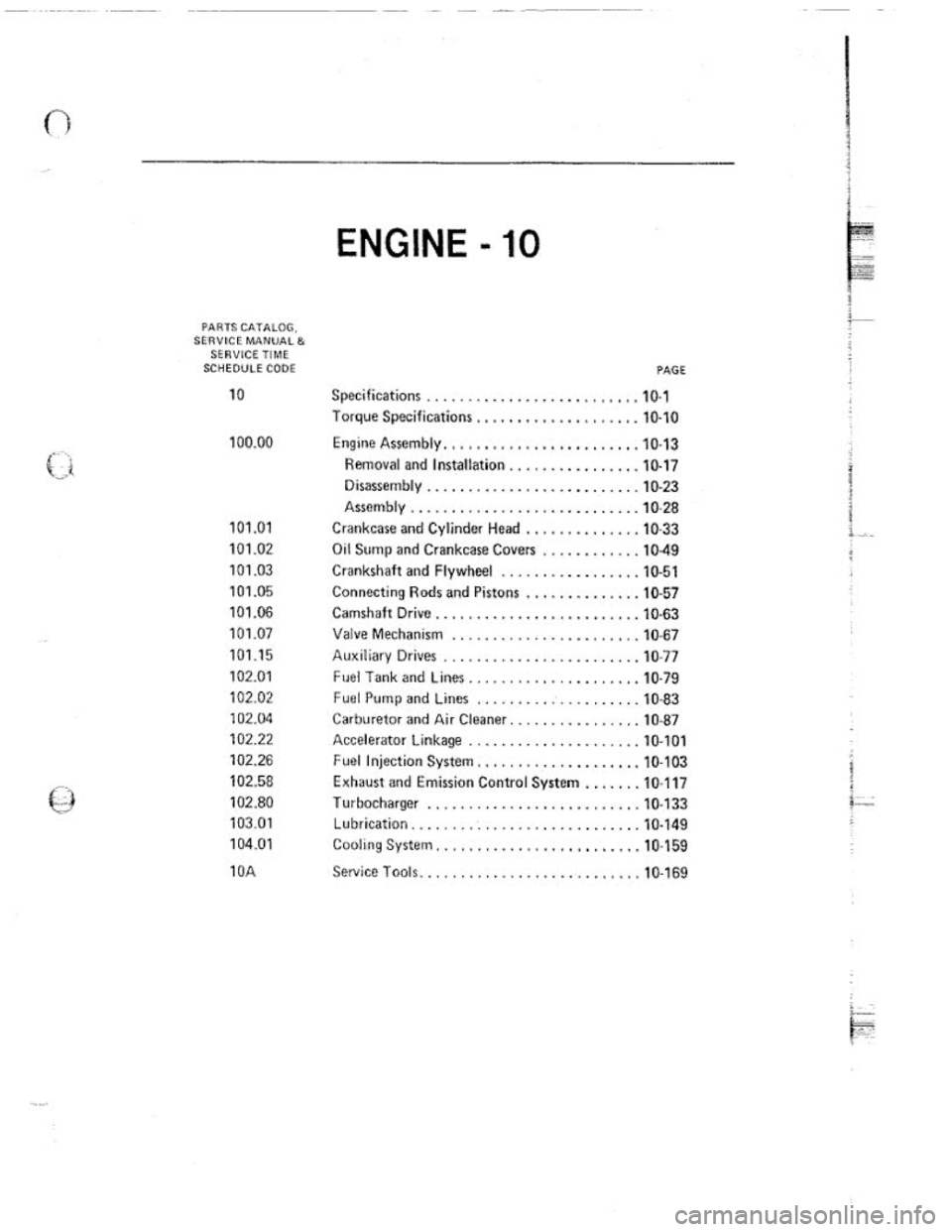 FIAT 124 SPIDER 1975  Service Manual 