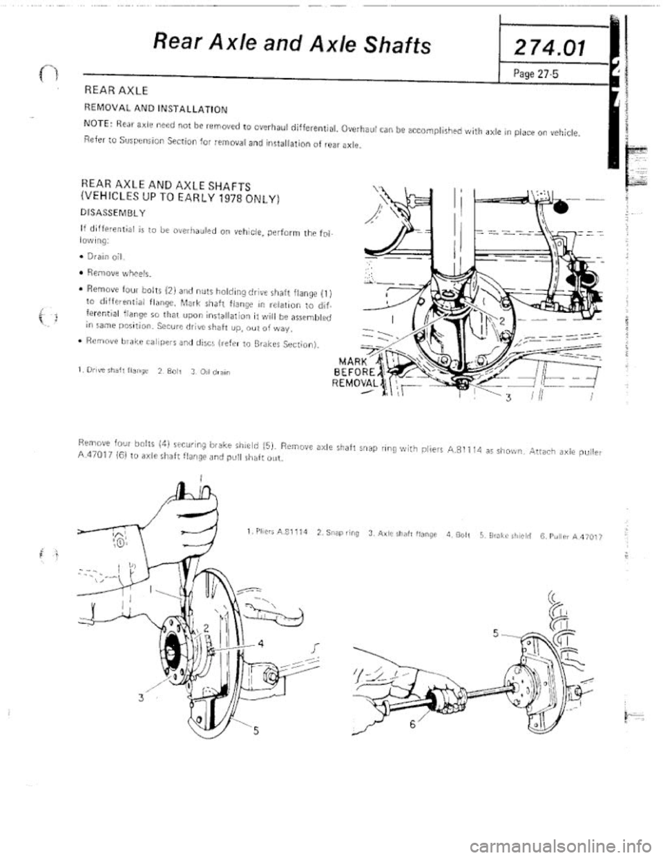 FIAT 124 SPIDER 1975  Service Manual 