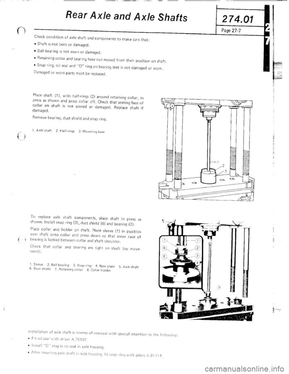 FIAT 124 SPIDER 1975  Service Manual 