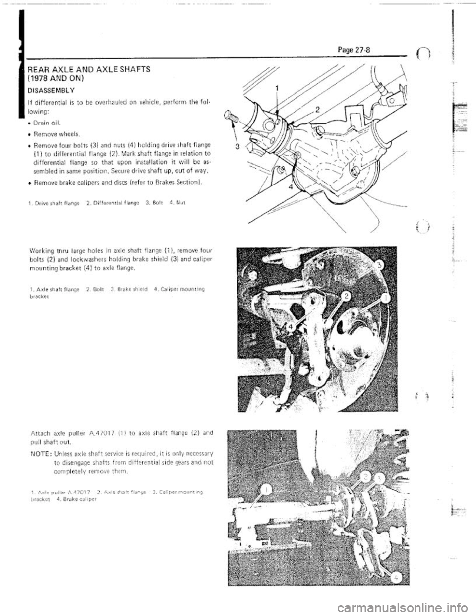 FIAT 124 SPIDER 1975  Service Manual 