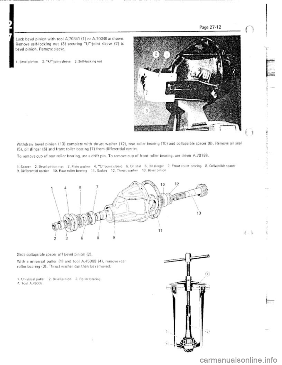 FIAT 124 SPIDER 1975  Service Manual 