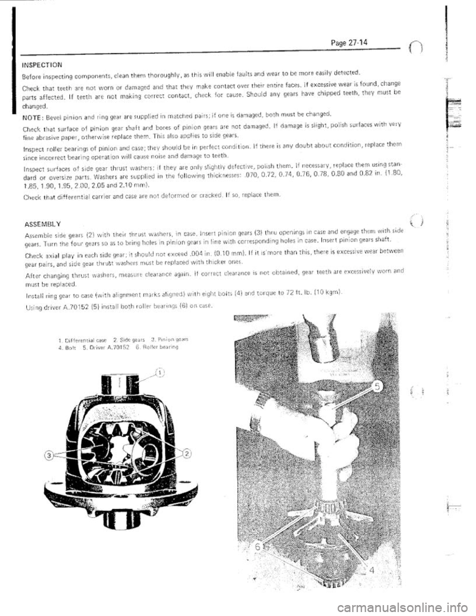 FIAT 124 SPIDER 1975  Service Manual 