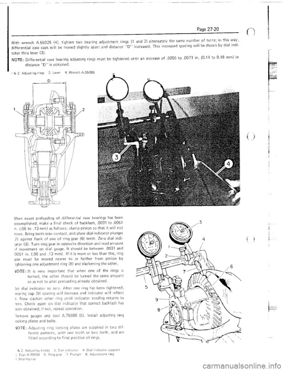 FIAT 124 SPIDER 1975  Service Manual 