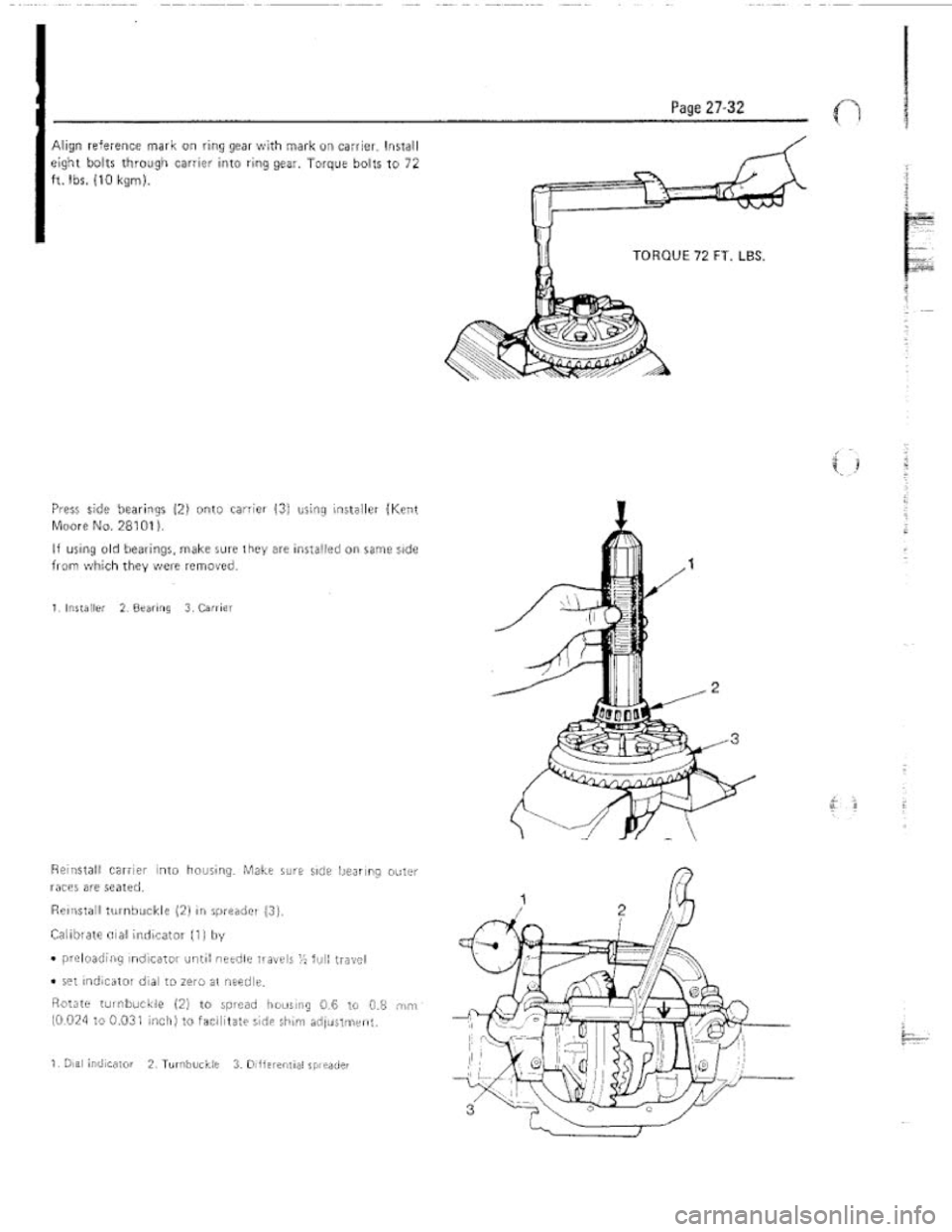 FIAT 124 SPIDER 1975  Service Manual 