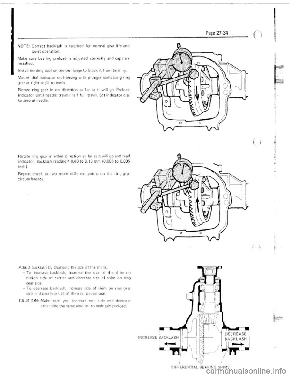 FIAT 124 SPIDER 1975  Service Manual 