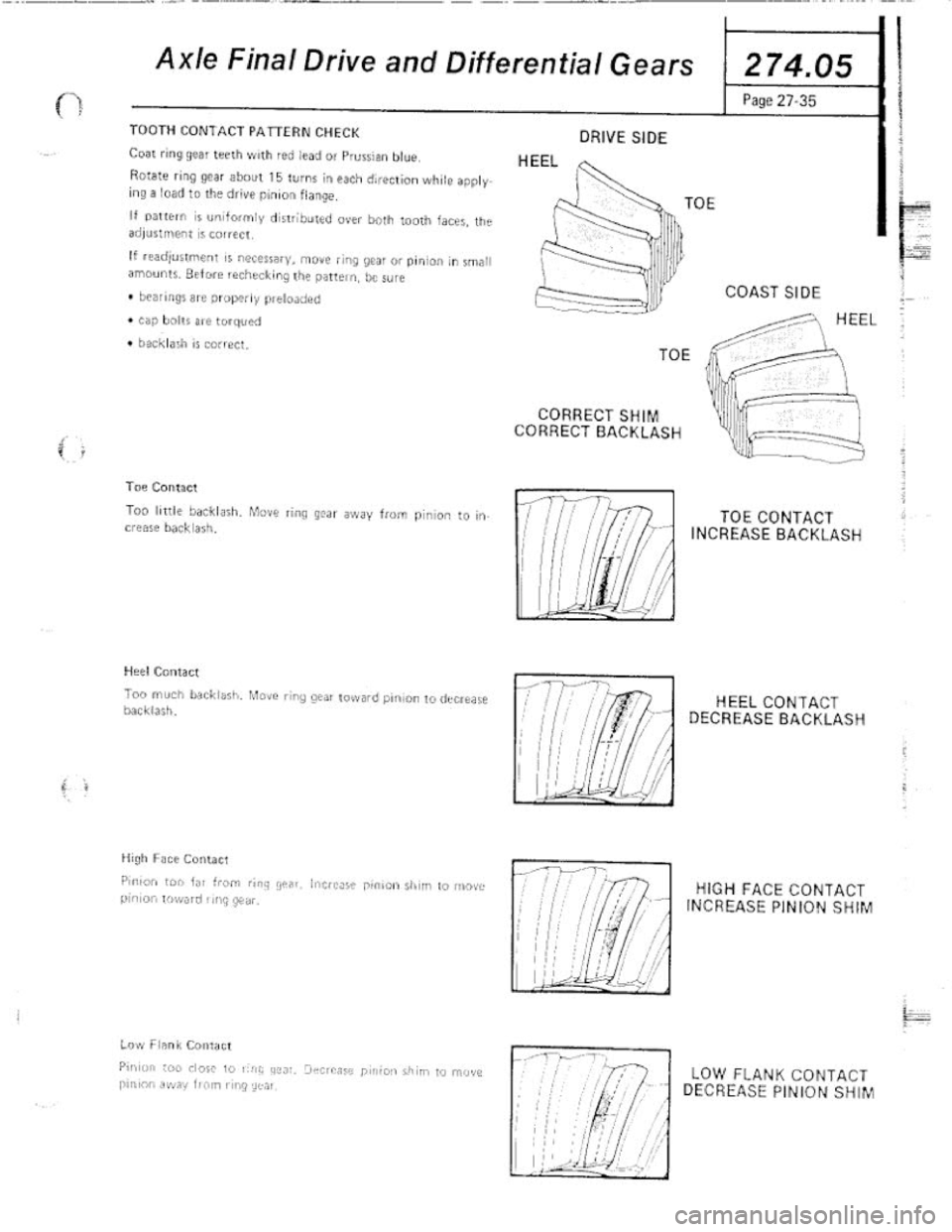 FIAT 124 SPIDER 1975  Service Manual 