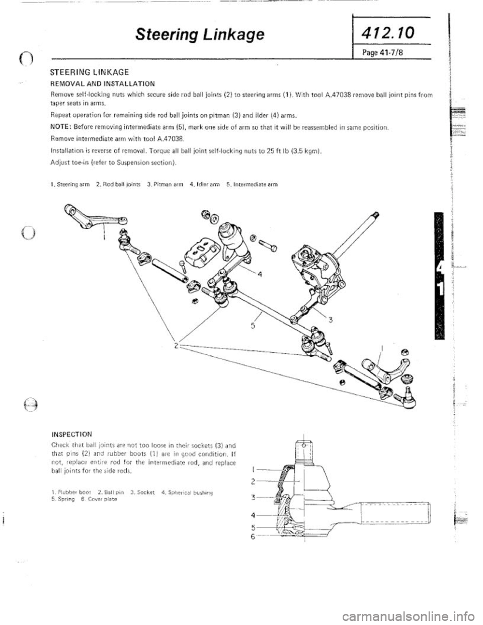 FIAT 124 SPIDER 1975  Service Manual 