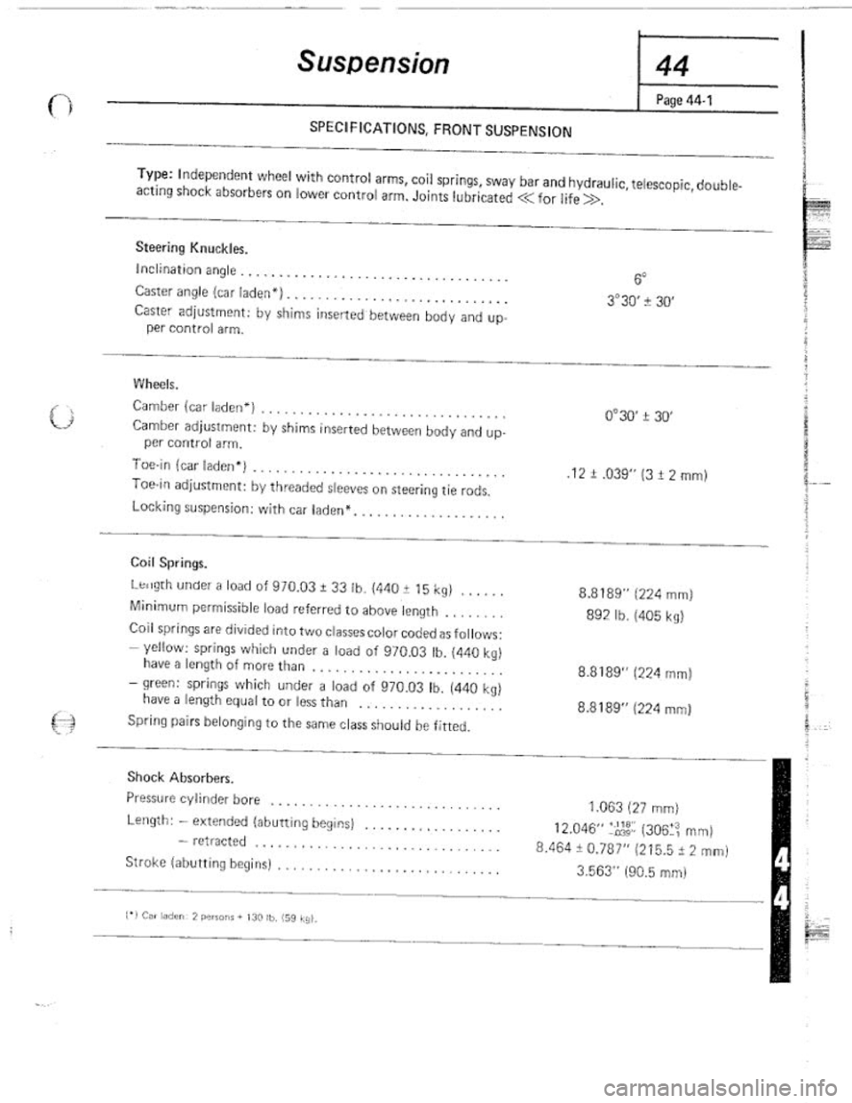 FIAT 124 SPIDER 1975  Service Manual 