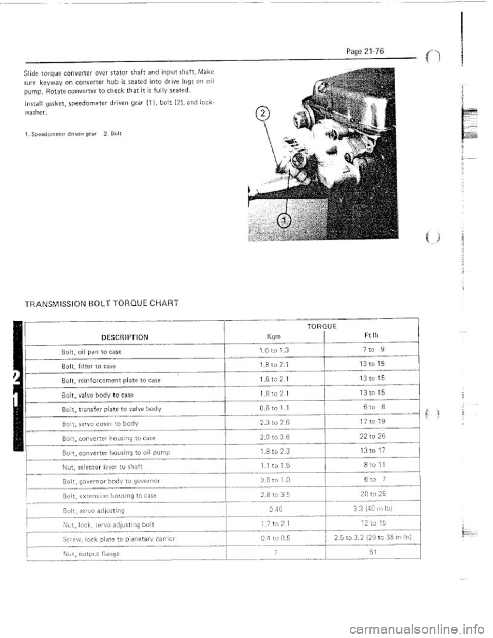 FIAT 124 SPIDER 1975  Service Manual 