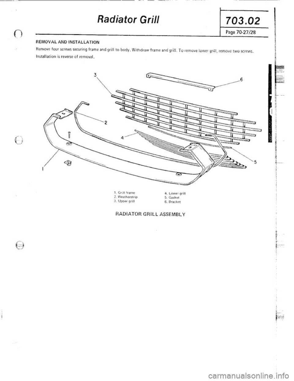 FIAT 124 SPIDER 1975  Service Manual 