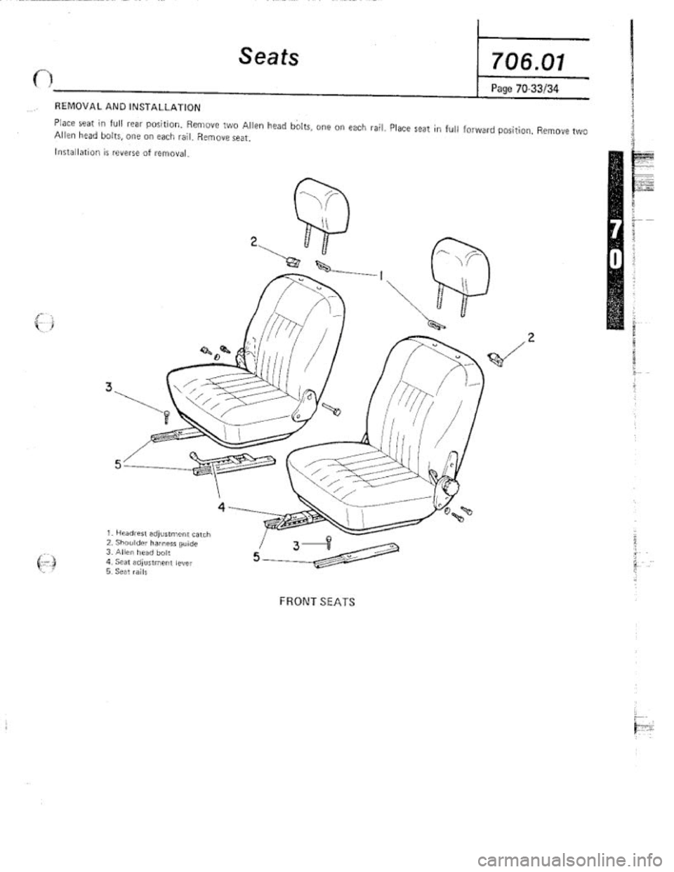 FIAT 124 SPIDER 1975  Service Manual 