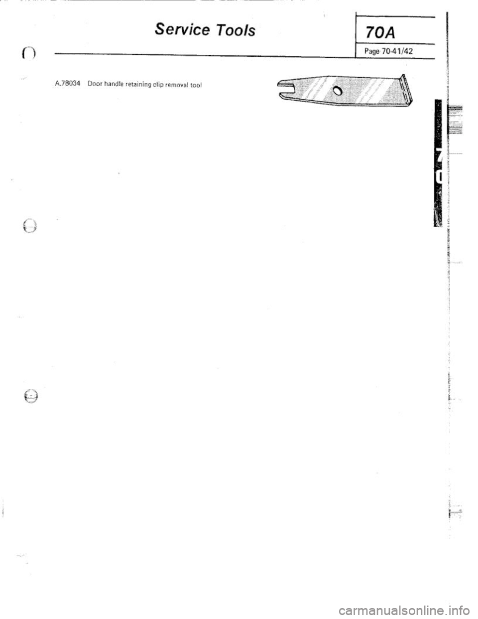 FIAT 124 SPIDER 1975  Service Manual 