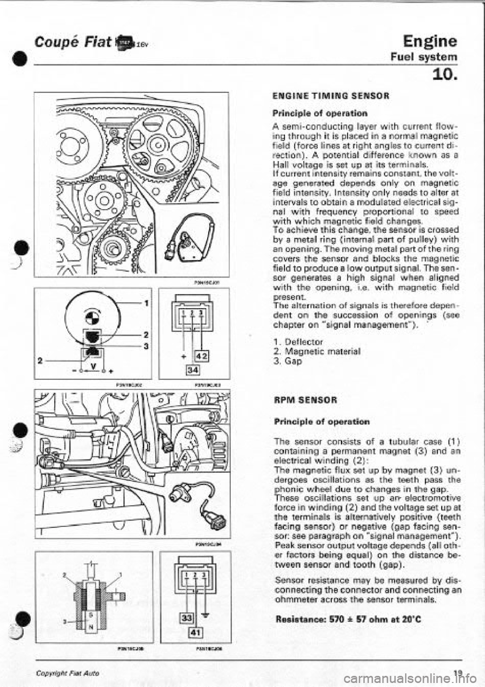 FIAT COUPE 1995  Workshop Manual 
