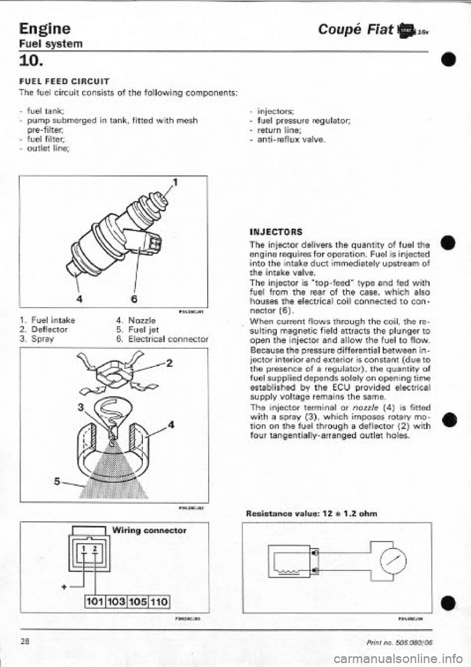 FIAT COUPE 1995  Workshop Manual 