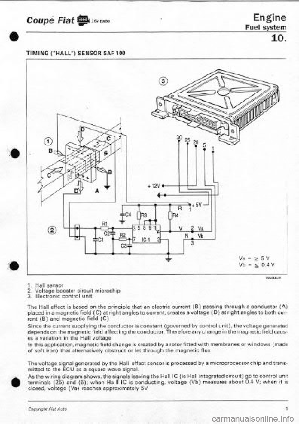 FIAT COUPE 1995  Workshop Manual 