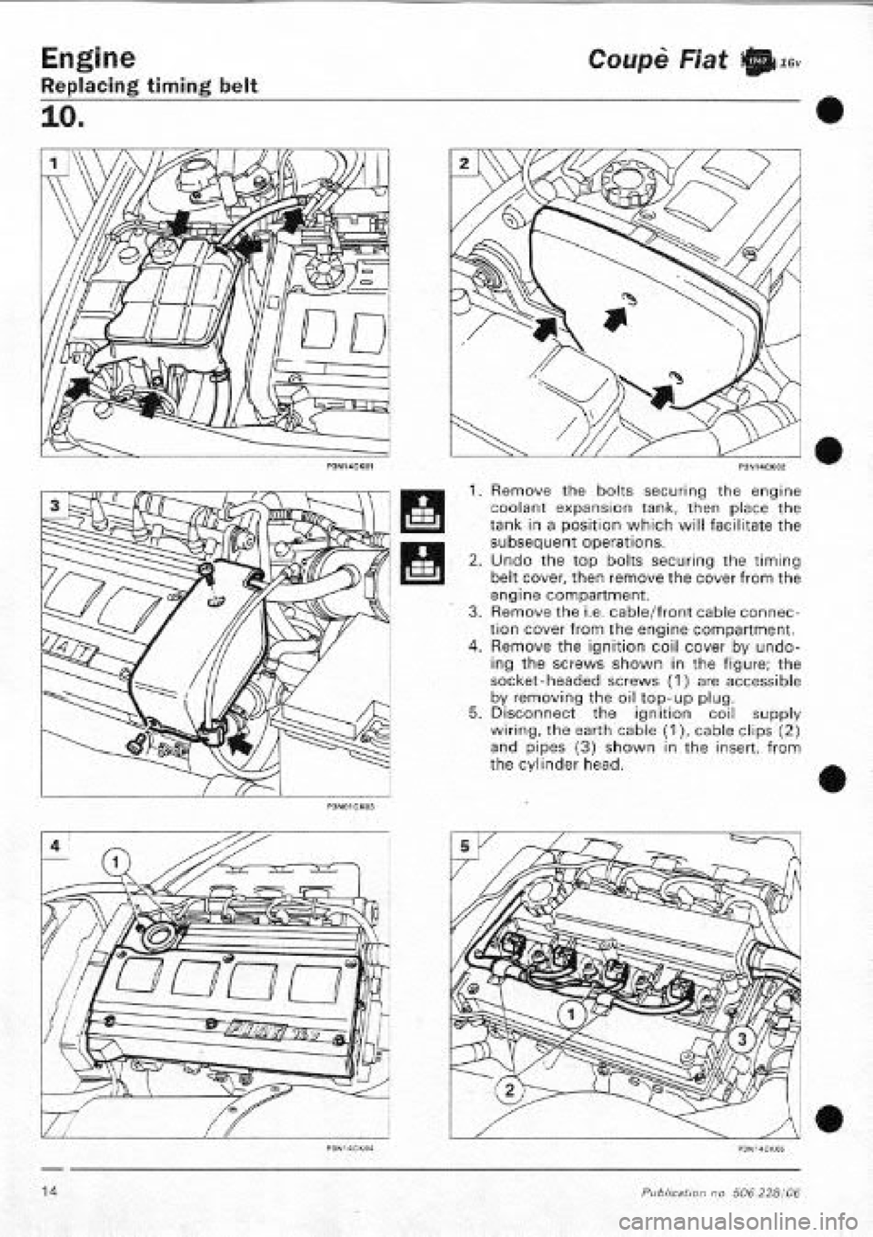 FIAT COUPE 1995  Workshop Manual 