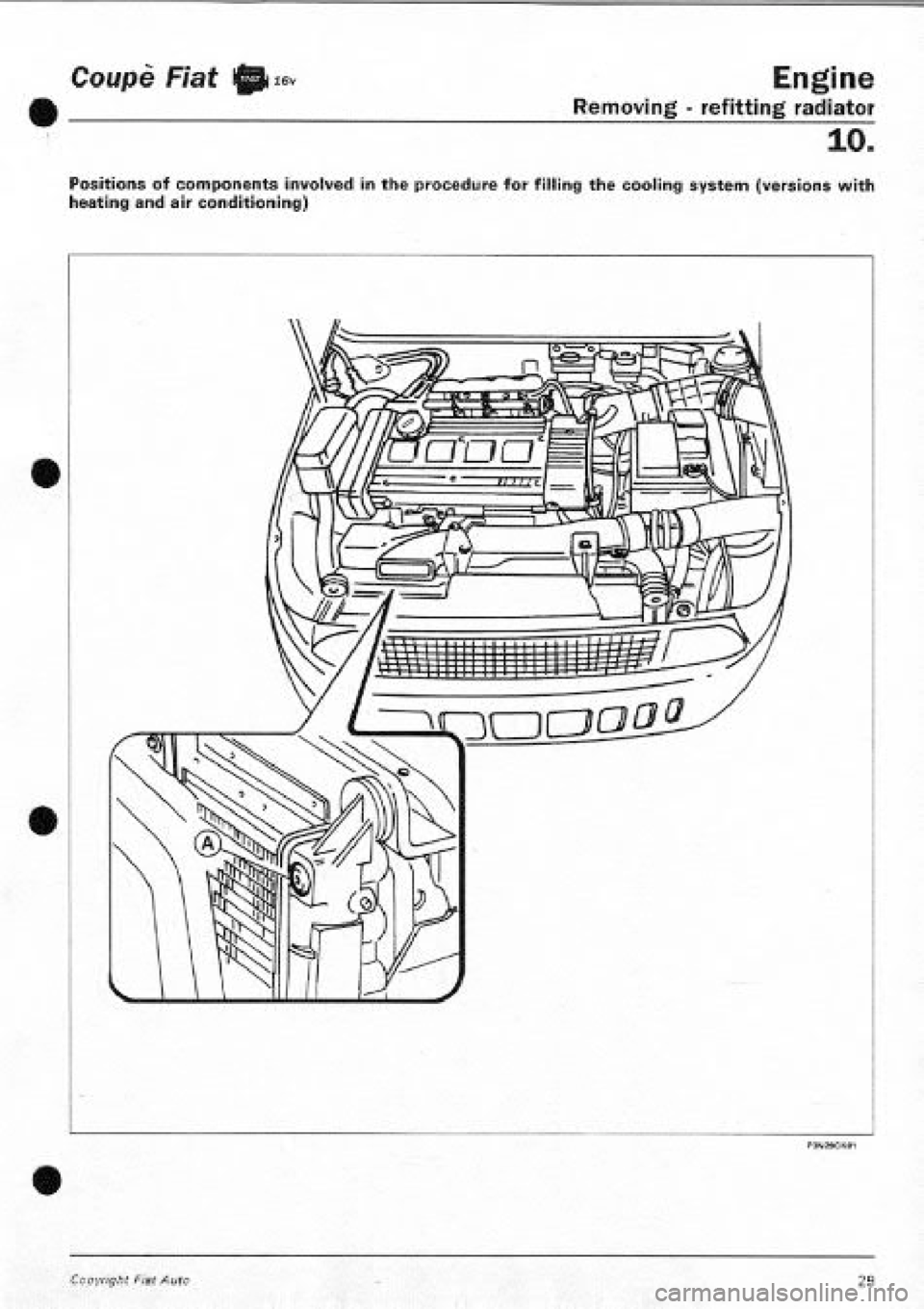 FIAT COUPE 1995  Workshop Manual 