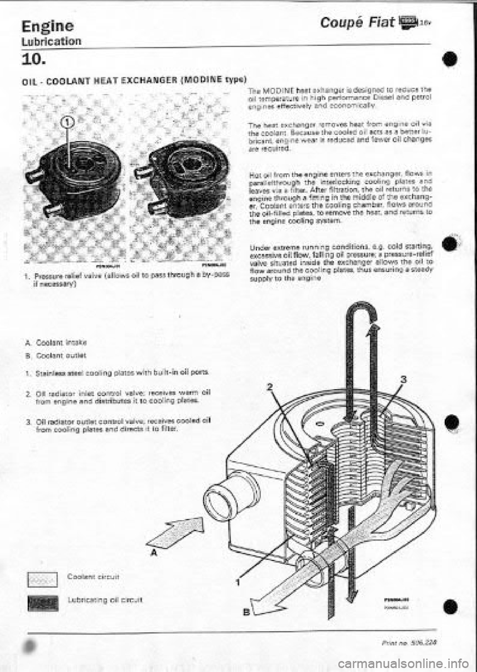 FIAT COUPE 1995  Workshop Manual 