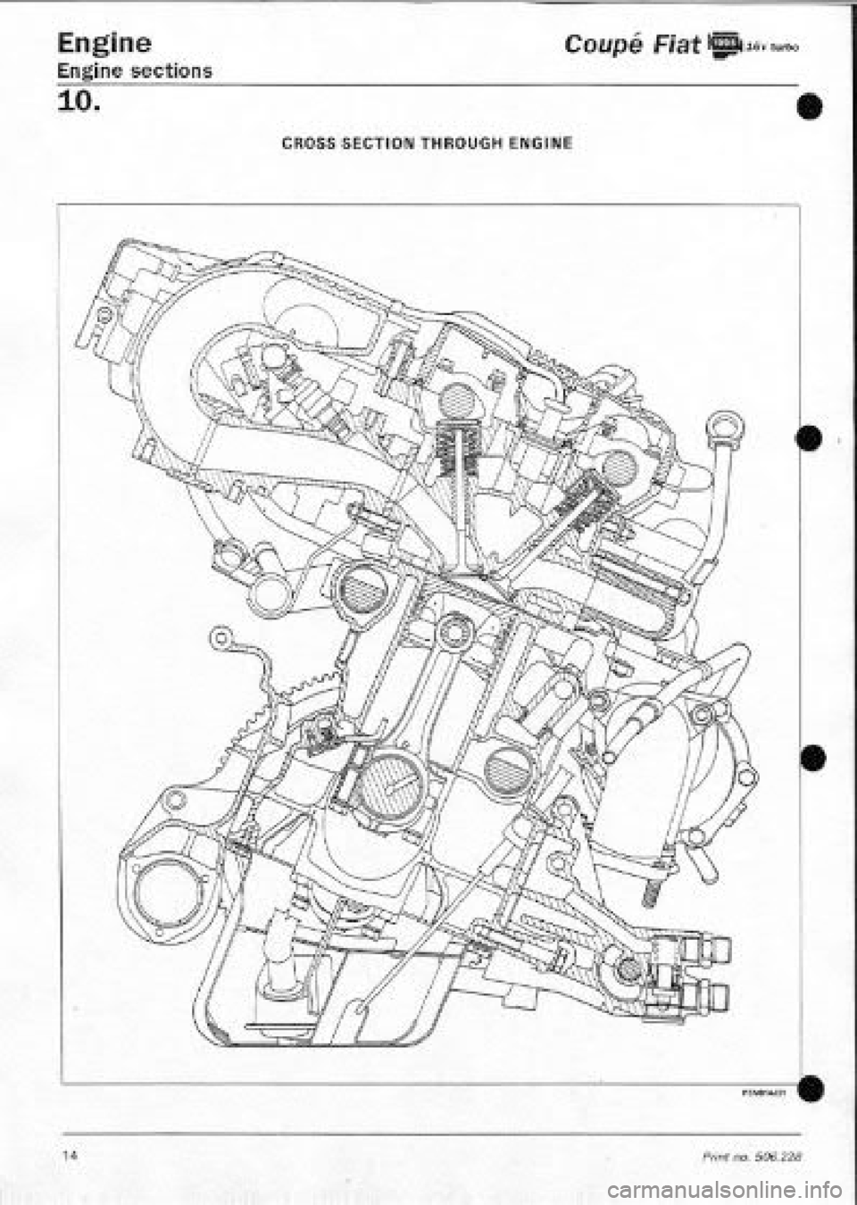 FIAT COUPE 1995  Workshop Manual 