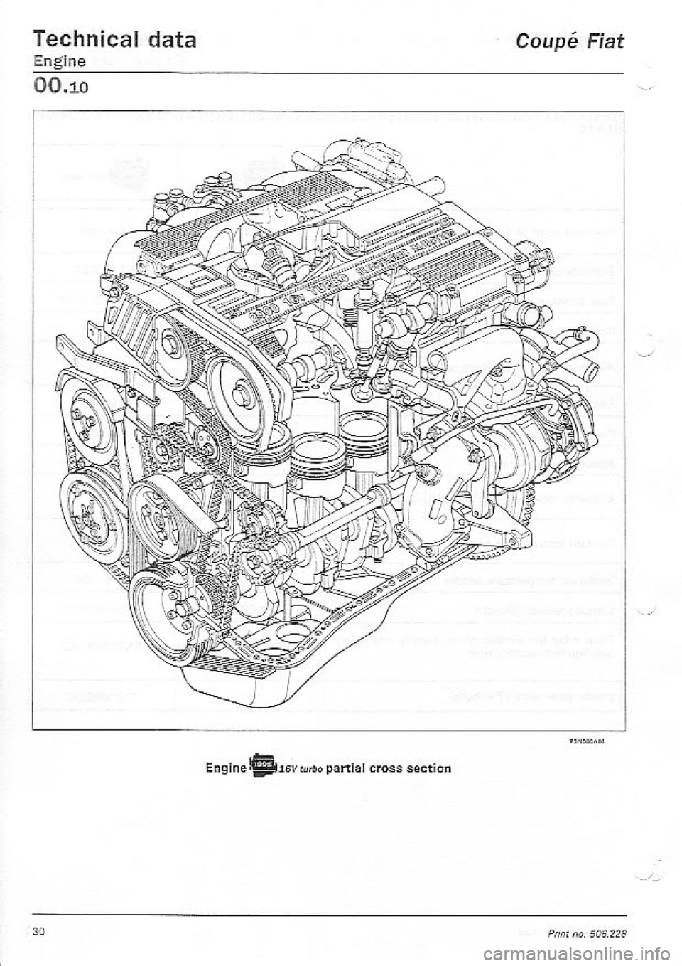 FIAT COUPE 1995  Workshop Manual 