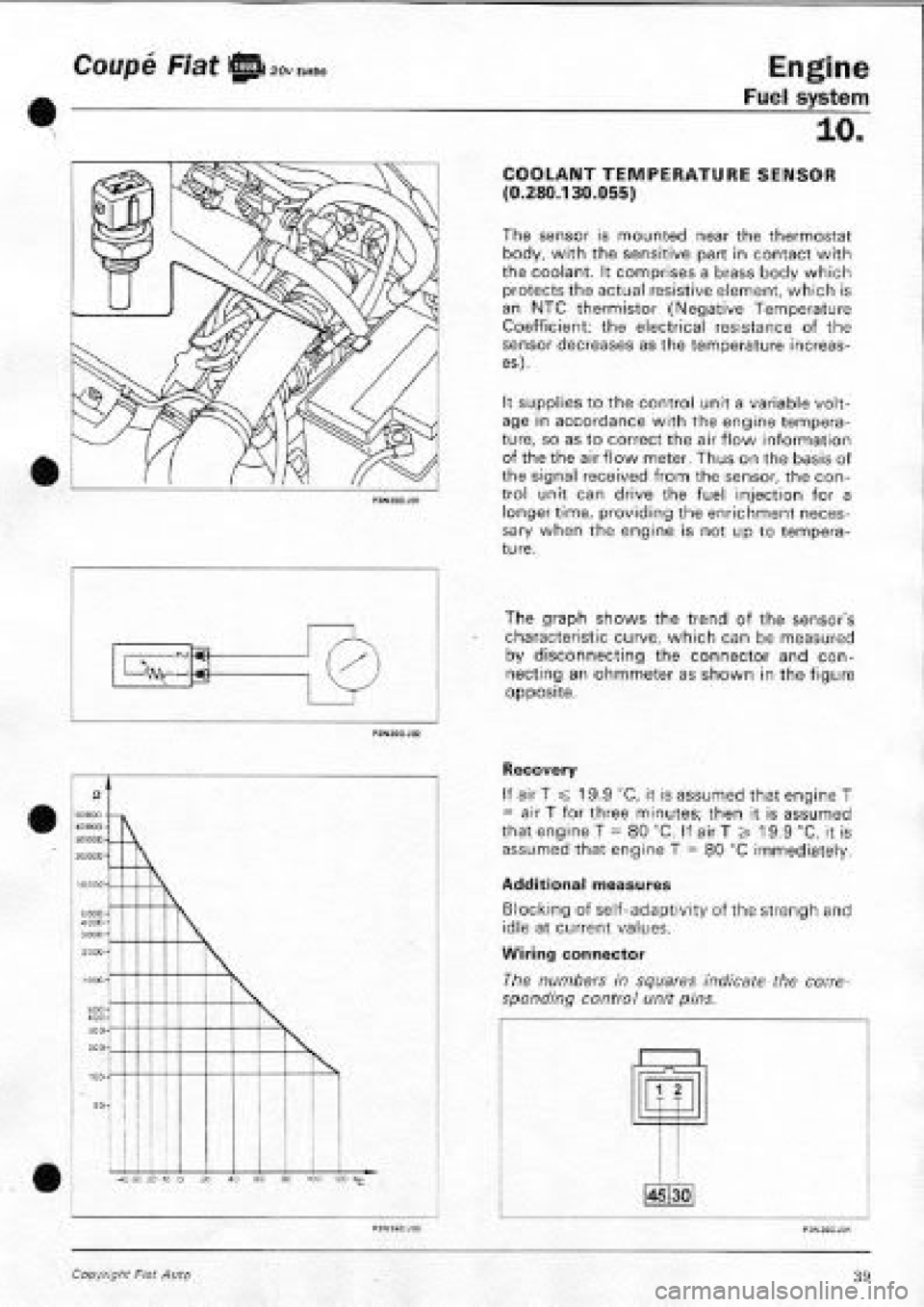 FIAT COUPE 1995  Workshop Manual 