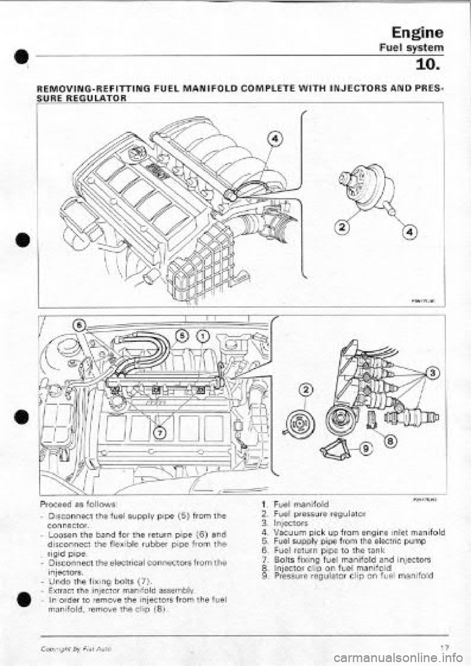 FIAT COUPE 1995  Workshop Manual 