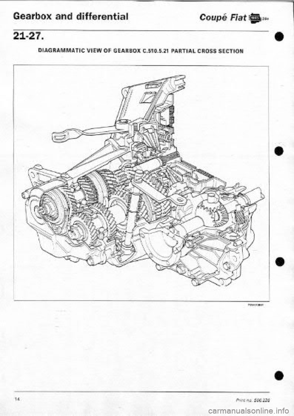FIAT COUPE 1995  Workshop Manual 