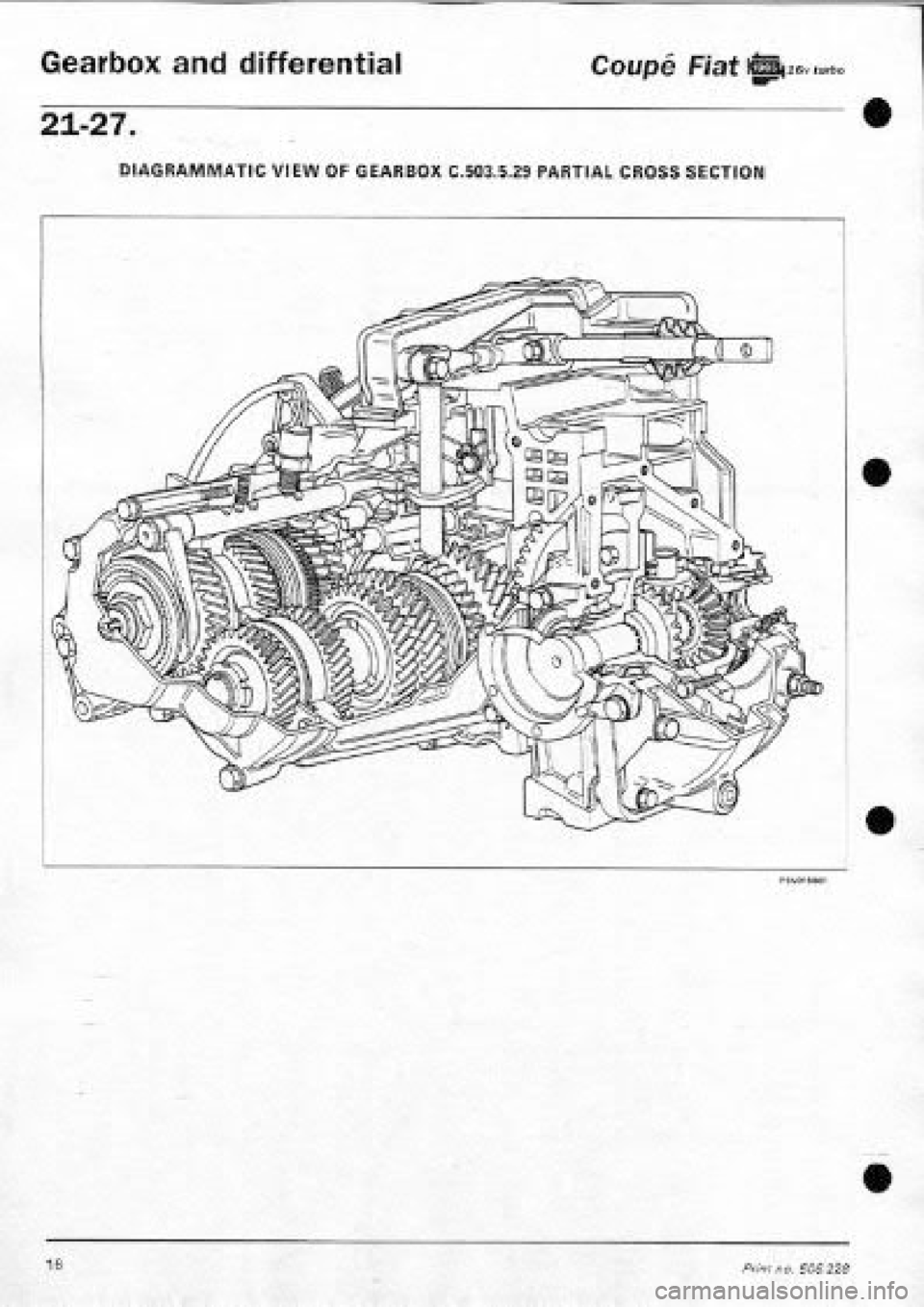 FIAT COUPE 1995  Workshop Manual 